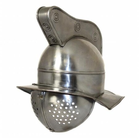 Ecworld Enterprises EcWorld Enterprises 8880622 Antique Replica Full-Size Roman Gladiator Fighter Visor Helmet 8880622